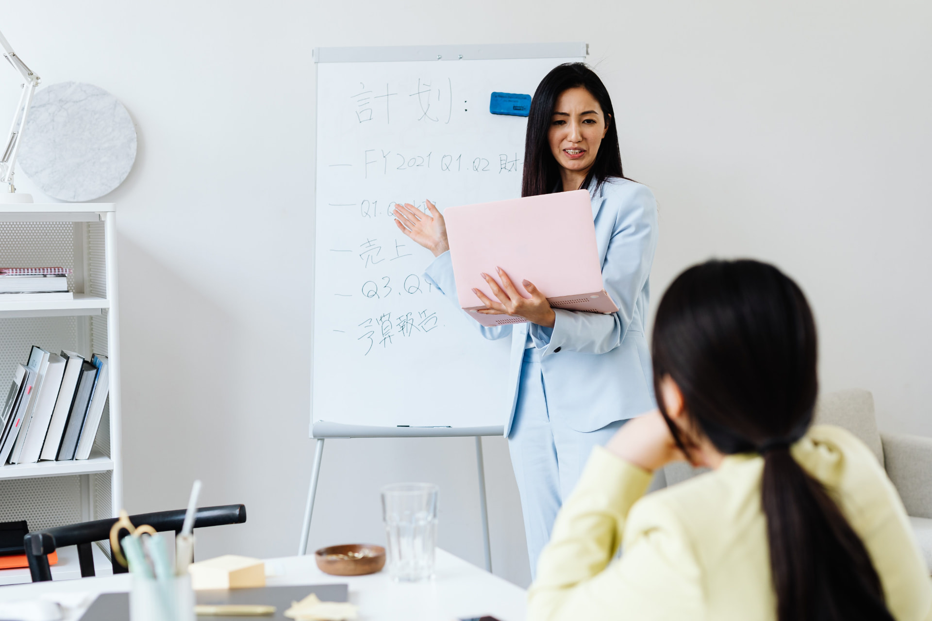 Mandarin learners in class